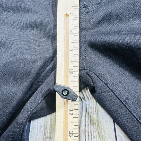 KanCan Jeans Women’s Sz.7/27 Black Distressed Mid Rise Skinny Button-fly Pants - Picture 10 of 12